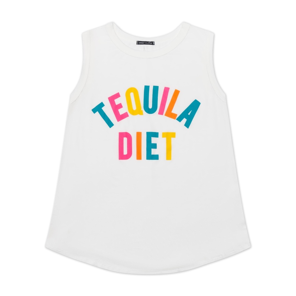 Brand New Tequila Diet Muscle Tank Top